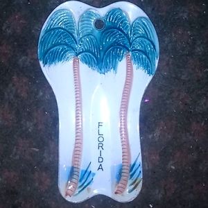 Vintage Florida spoon rest